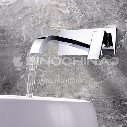 Household Public Toilets In-Wall Faucet Silver HI02009